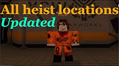 All Heist Locations Stats Site 76 Roblox Youtube - roblox site 76 map