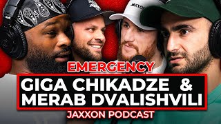 Emergency Pod with Tyron Woodley, Giga Chikadze, & Merab Dvalishvili