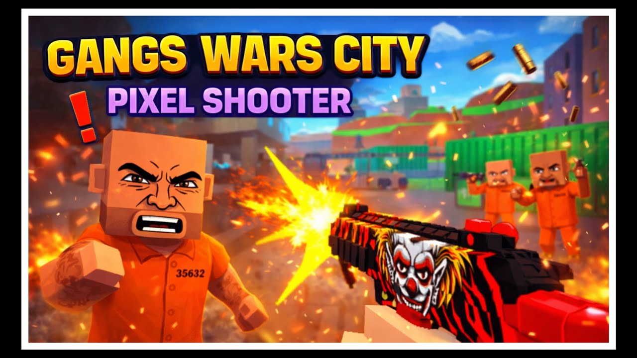 Gangwar Gangs Wars City: Police role play Gameplay | Survival| Pixel Shooter ...