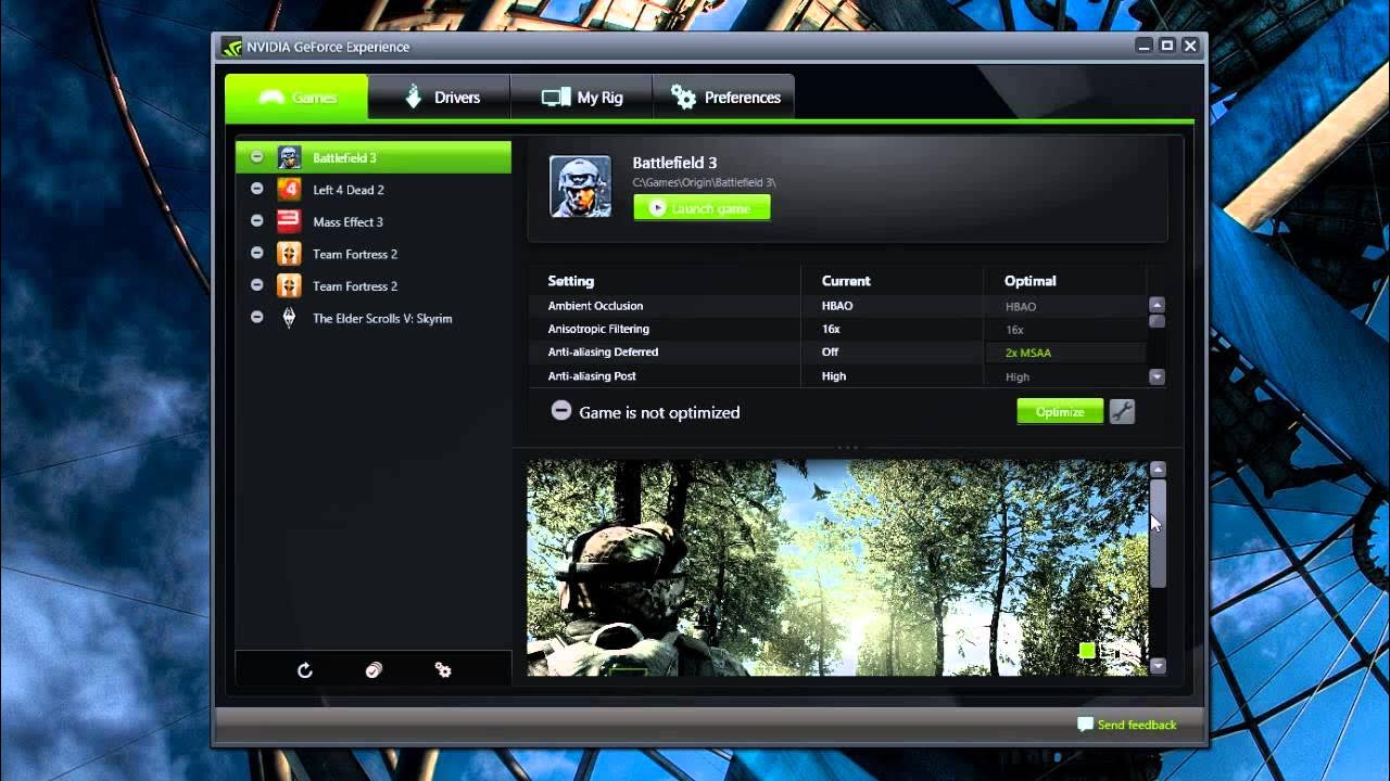 How to Optimize Your Games' Graphics in One Click