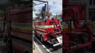 Kindergarten Children’s Fun with the Fire Truck 🚒 | Cute Kids Firefighter Adventure #Shorts