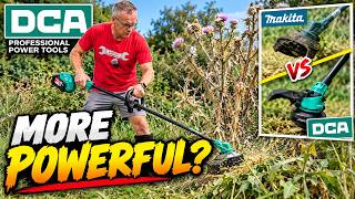 🇨🇳DCA Cordless Grass Trimmer Review – More Powerful Than My Makita?