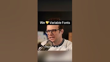 Scott likes his fonts extra fancy