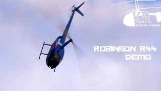 Robinson R44 demo from Maxim Sotnikov, Konakovo Russia