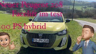Was kann der neue Peugeot 208 Facelift Hybrid ✌️✌️