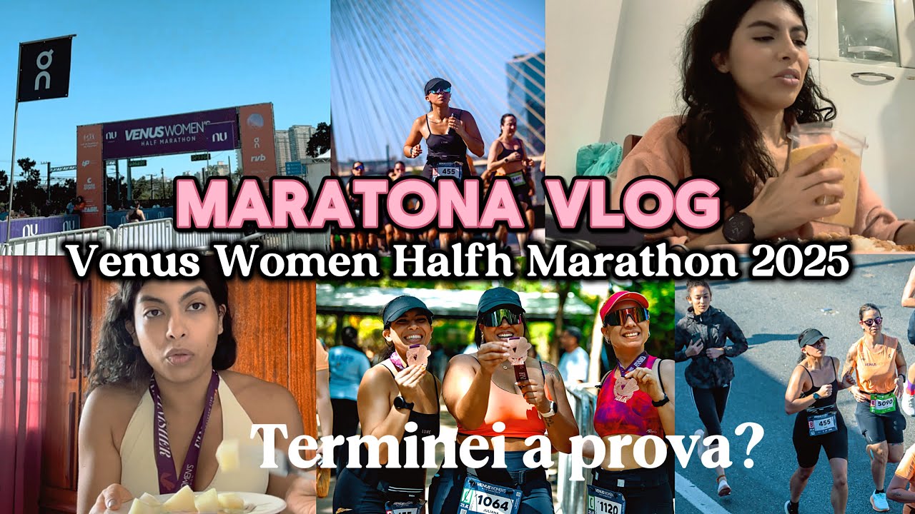 CORRI 21.1KM PELA PRIMEIRA VEZ/ Vlog e preparativos 🏃🏻‍♀️ 