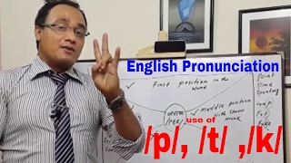 P T K Aspirated Sounds In English Ll Aspiration Ll Phonetics Ll English Pronunciation