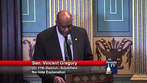 Sen. Vincent Gregory Speaks Out Against Severe Budget Cuts