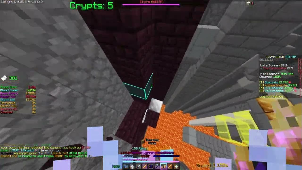 How to pre place decoys in m7 (Hypixel skyblock) YouTube