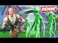 Fortnite: EVIL ALIEN UFO SLIDE Parkour!