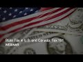 Webinar Replay – State Tax in U.S. and Canada: Tax 101