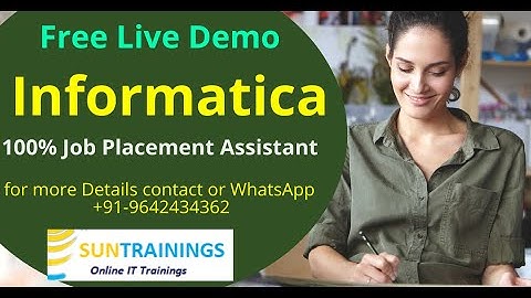 #Informatica Demo | ETL Informatica Power Center Demo | #SUN Trainings