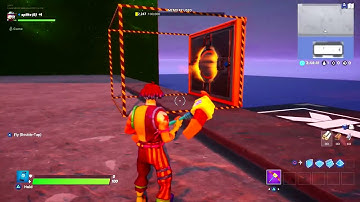 How to Make THE GREEN GALAXY 1v1 MAP ARENA IN CREATIVE MODE! EASY TO MAKE!