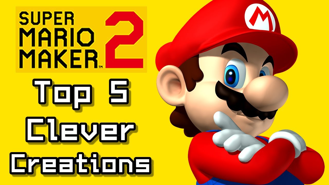 Super Mario Maker 2 Top 5 CLEVER CREATIONS Courses (Switch) - YouTube