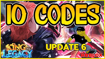 ✅10 CODES✅ALL WORKING CODES for 🔥KING LEGACY 🔥 2 Reset Stat Code 🔥 UPDATE 6 🔥 Roblox 2024