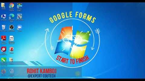 How to create Google form & collect data in Excel sheet - Hindi 2020