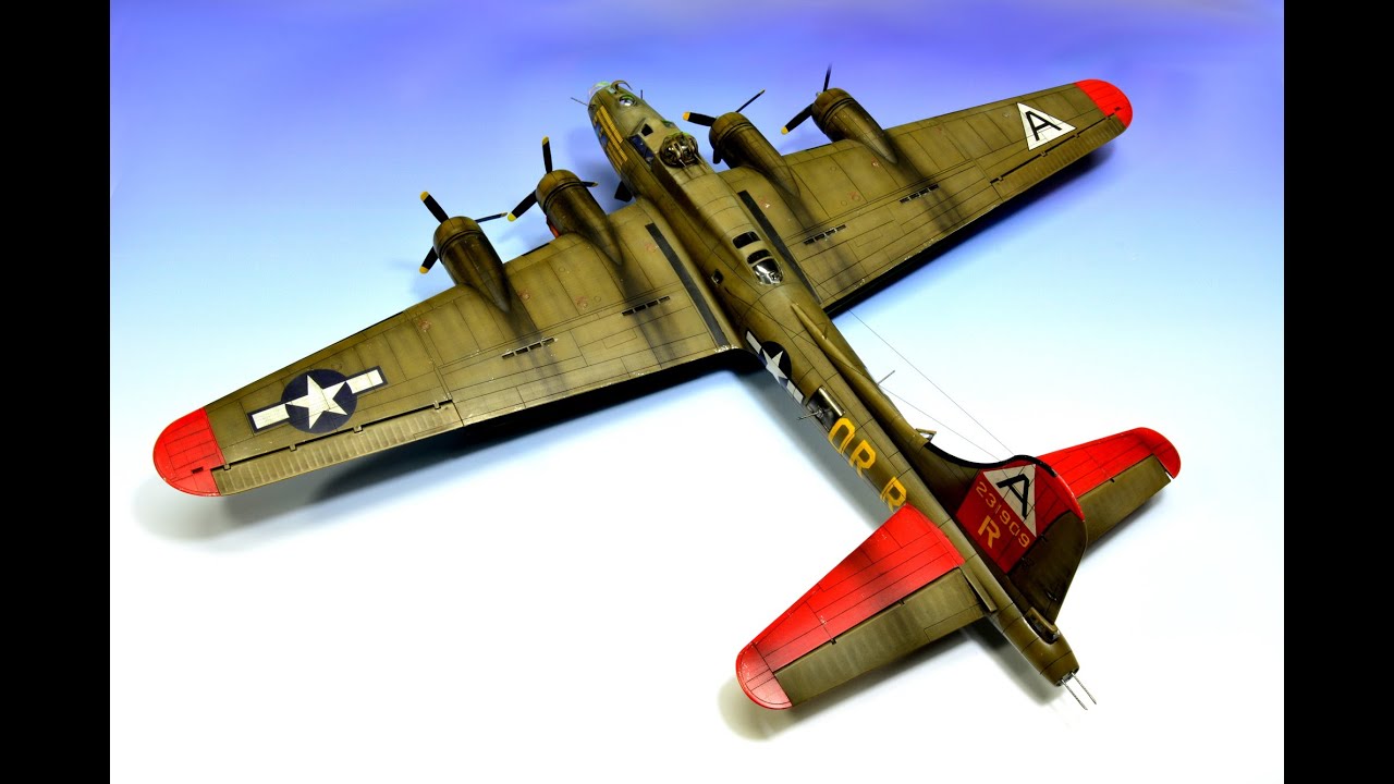 Boeing B 17g Flying Fortress Revell 1 72 Step By Step Part 3