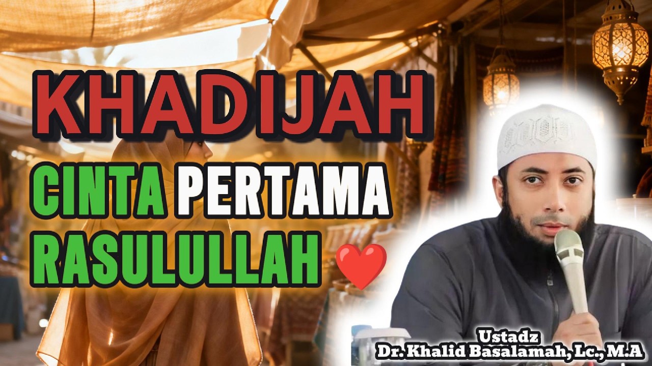 KISAH KHADIJAH & RASULULLAH ﷺ SEBELUM KENABIAN ‼️ CINTA SEJATI DALAM ISLAM– USTADZ KHALID BASALAMAH