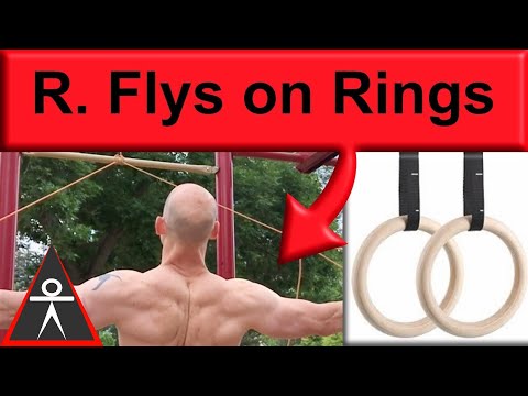 How to Do Rear Deltoid Flys on Gymnastics Rings