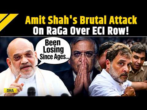 CJP Protest: 'SIR Started In 2024, Congress Losing Since Ages' Amit Shah Replies RaGa Over ECI Row