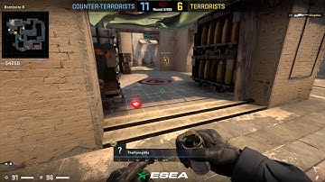 CS:GO - Is that a decoy? Yeah its a decoy... 1v3 ninja defuse...