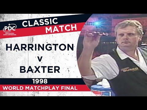 Harrington v Baxter - 1998 World Matchplay Final - Extended Highlights