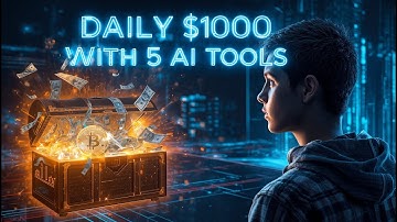 5 AI Tools That Can Make You $100 Daily in 2025 (No Skills Needed)
