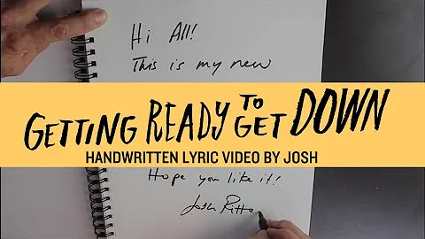 Josh Ritter - Getting Ready to Get Down [Official ...