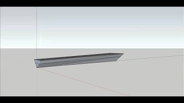 Google Sketch Up: Building A Ship-Part 1