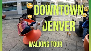 Exploring Denver Colorado | Walking Tour Downtown | When It Was Just The Two of Us Last Year 4K