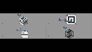 Single manipulator space robot: Lemniscate trajectory tracking by the mounted manipulator.