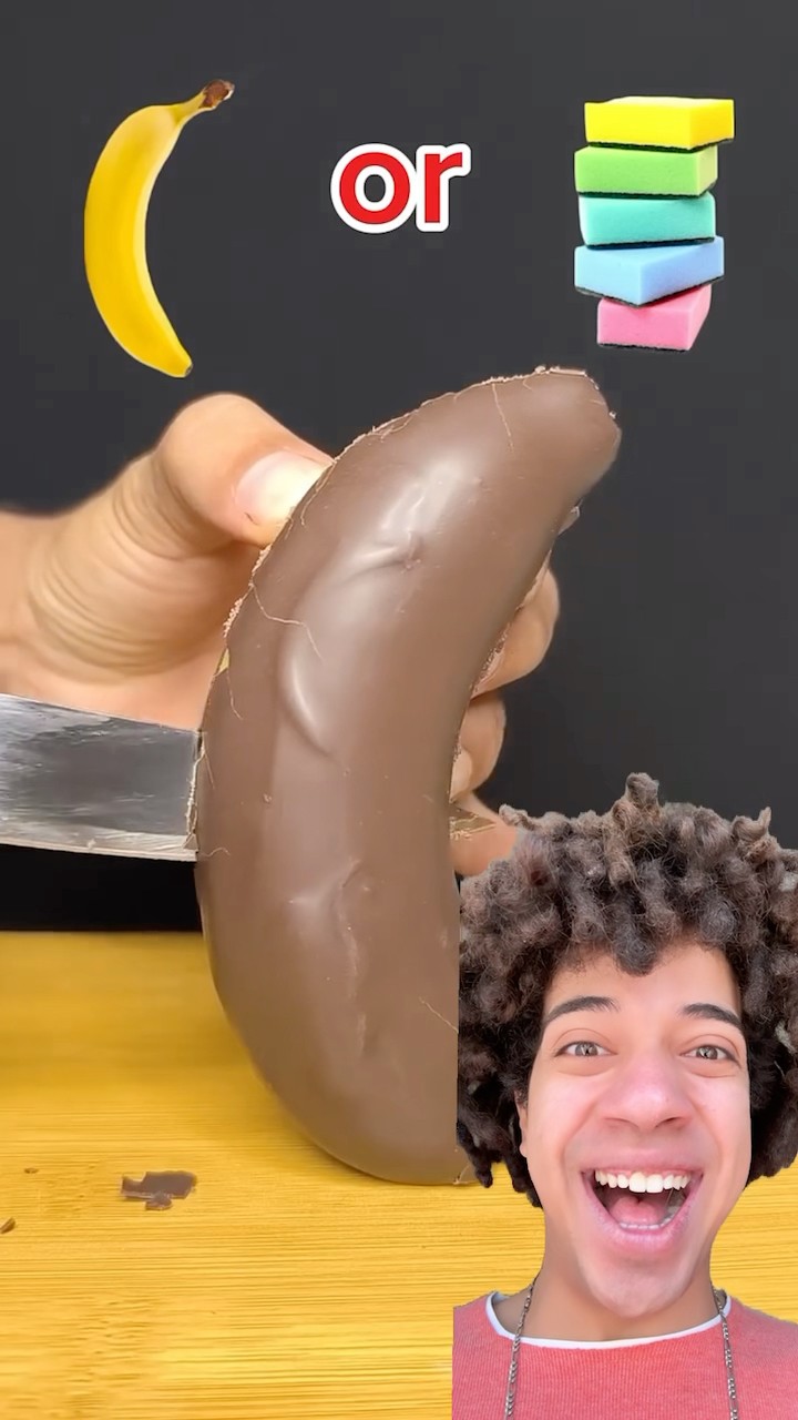 Banana or sponge ?