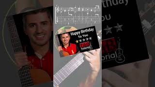 🎂How To Play Happy Birthday song on #classicalguitar #fingerstyle #happybirthday