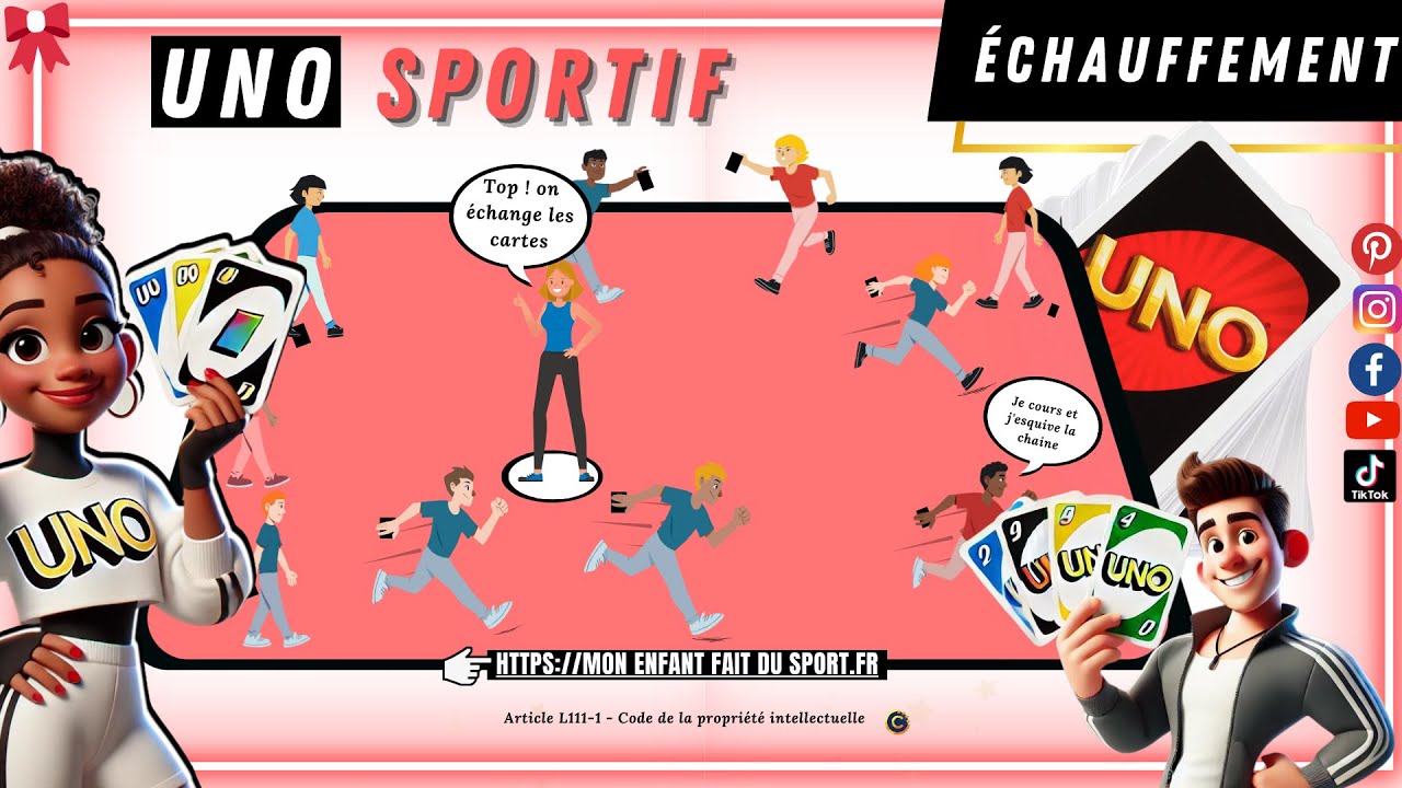 Vidéo de démonstration du jeu UNO sportif