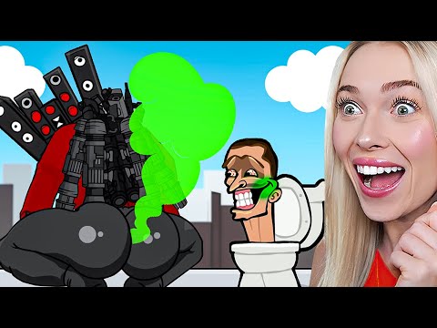 FUNNIEST Skibidi Toilet CARTOONS with the MOST VIEWS!! Skibidi Animations (fan made)
