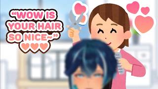 Niyeko's Hair Dresser Compliments His Natural Hair