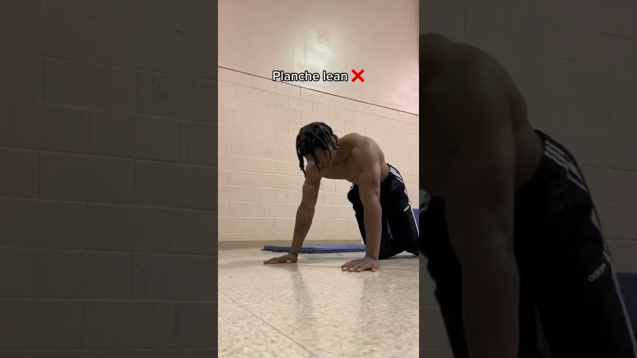 How to planche lean