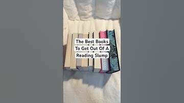 The best books to get out of a reading slump #bookrecommendations #booktube #booktok #bookrecs