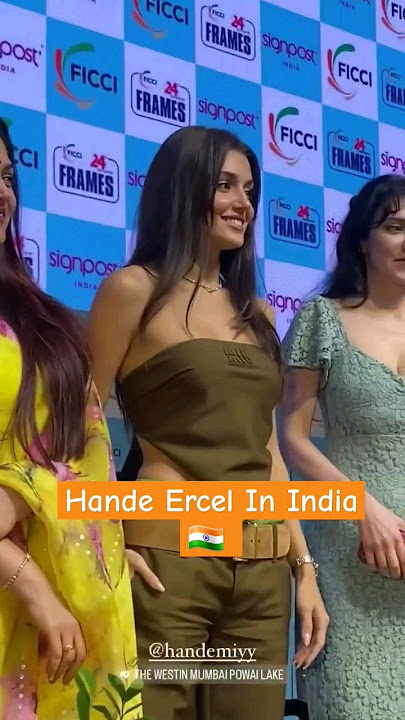 Hayat In India 🇮🇳  interview 😍❤️ #handeerçel #hayatmurat #trending