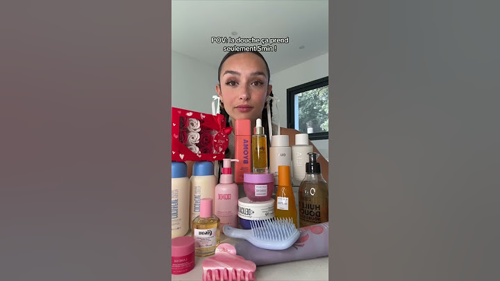 Oui bien sûr 😅*et les cheveux bouclés ça prend encore - de temps* produits offerts