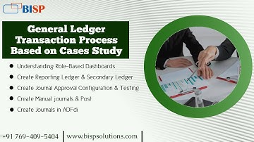 Oracle Fusion GL Configuration Case Study | Oracle Fusion Functional Case Study General Ledger |BISP