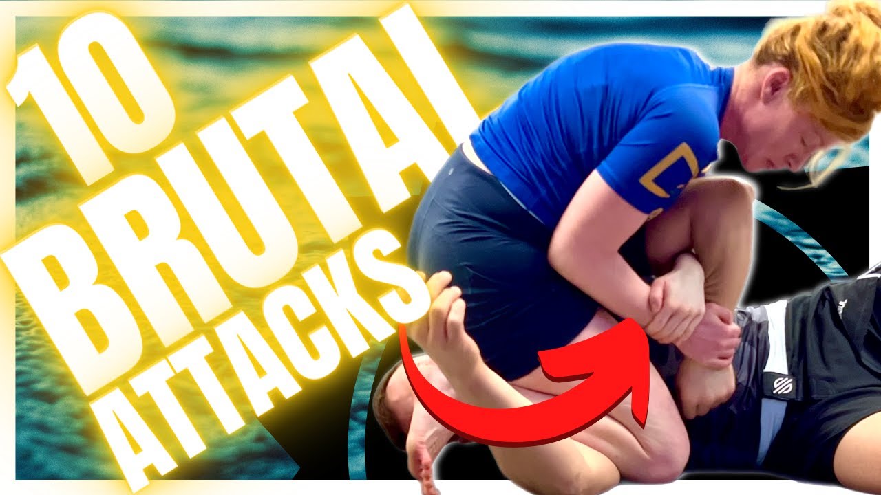 10 Brutal Jiu-jitsu Attacks from Side Control - YouTube