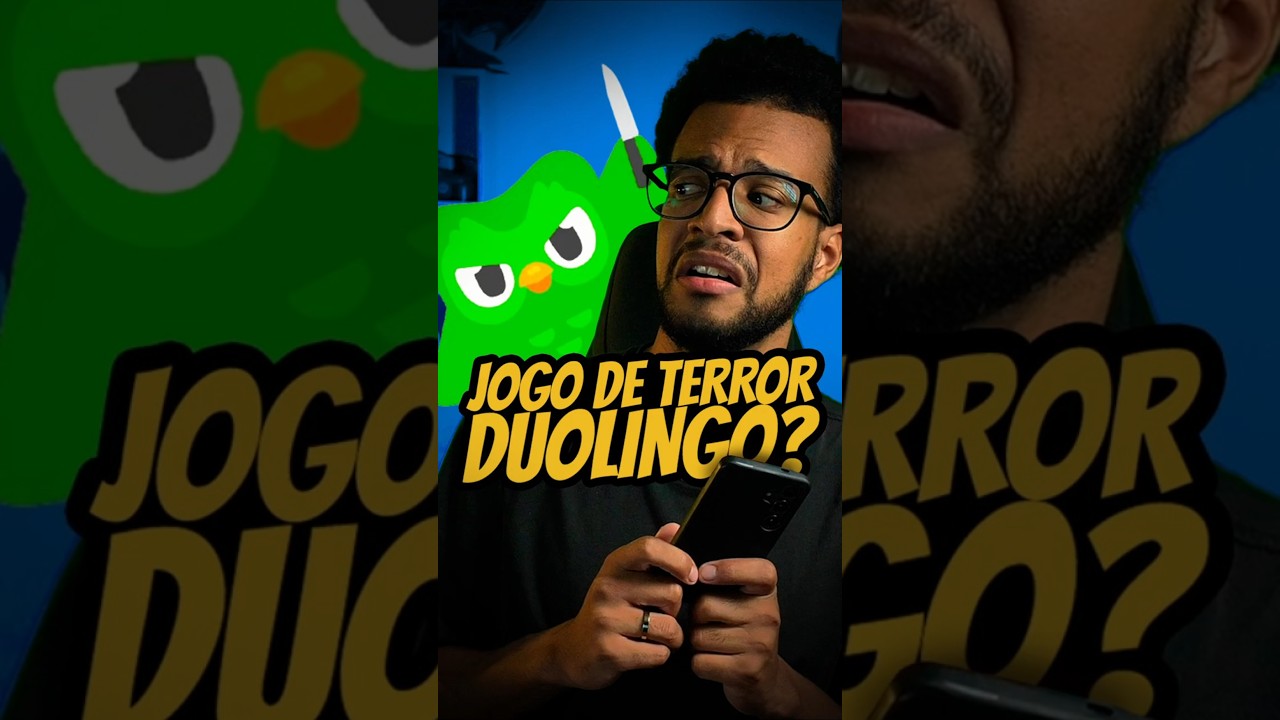 O JOGO DE TERROR do Duolingo é real 😱 #Duolingo #Game #JogoDeTerror