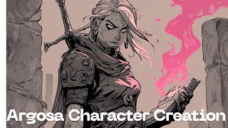 Tales of Argosa Character Creation | Is this the Conan Rpg You've been looking for?