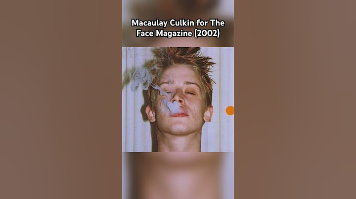 Macaulay Culkin for The Face Magazine (2002) #macaulayculkin #theface #2000s