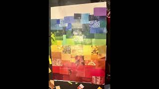✨🌈The rainbow of magazine cutouts🌈✨ #journal #art #create #junkjournal #rainbow