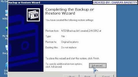 ISUPPORTYOU Video : Windows 2003 BDC DCPromo Using IFM Method