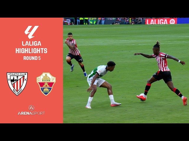 Athletic Bilbao - Elche 1:1 | PRIMERA LA LIGA (5. kolo) | 12. septembar 2026.
