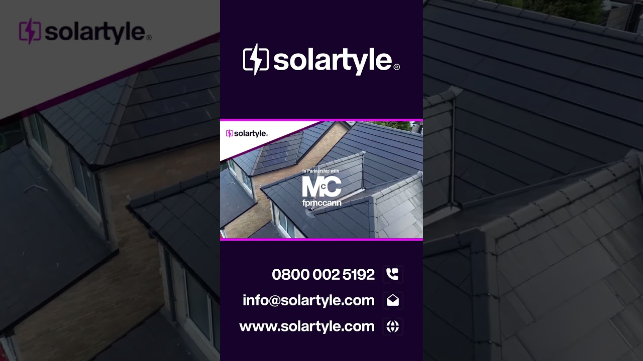 SolarTyle | Integrated Solar Roofing with FP McCann Compatibility