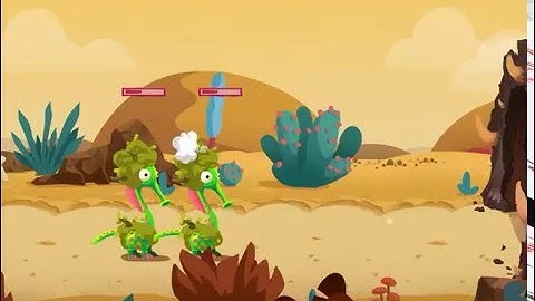 Dino Bash - Dinosaurs Vs Cavemen Defense iOS Gameplay - Part 3